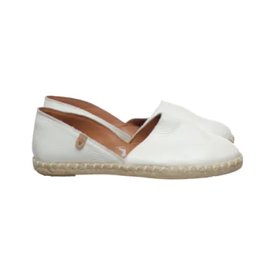 Espadrilles (White) from Verbenas Leather