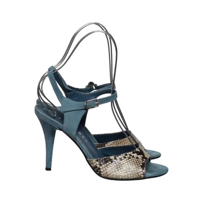 Sandaletten (Blau, Mehrfarbig) von Stefanel Leder
