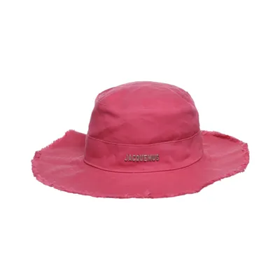 Bucket hat (Pink) from Jacquemus Cotton