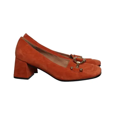 Mocassins (Orange) de Bibi Lou Cuir