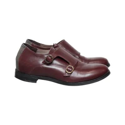 Monk strap shoes (Brown) from Lili Mill Leather