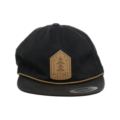 Casquette de baseball (Noir, Marron) de Picture Organic Clothing Élasthane, Coton biologique
