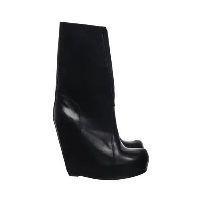 Keilschuhe (Schwarz) von Rick Owens Leder