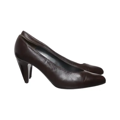 Pumps (Brown) from Charles Jourdan Leather