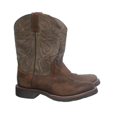 Bottes de cow-boy (Marron, Beige) de Ariat Cuir