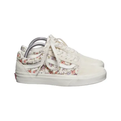 Sneakers (White, Multicolored) from Vans Suede