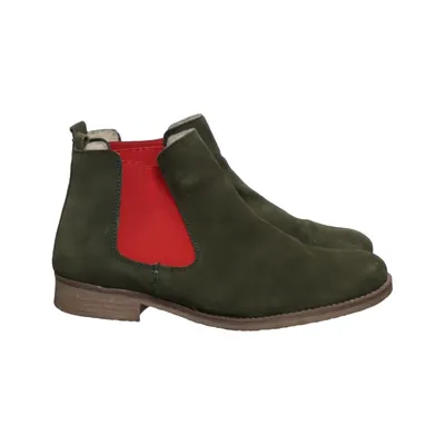 Chelsea boots (Green, Red) from Kim Kay