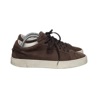 Sneakers (Brown) from Santoni Leather