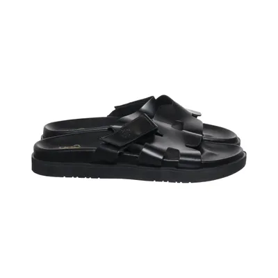 Sandalen (Zwart) van Yokono Leer