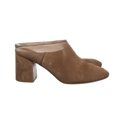 Mules (Braun) von Tod's Leder, Wildleder
