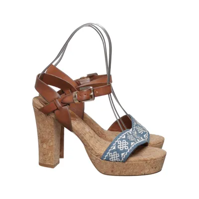 Chaussure compensées (Marron, Bleu, Blanc) de A7
