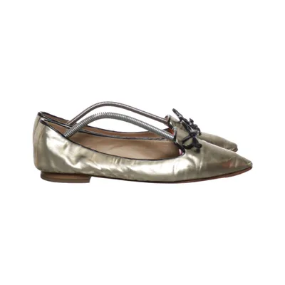 Ballet flats (Gold) from Hego's Leather