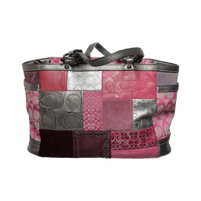 Handväska (Rosa, Silverfärgad, Flerfärgad) från Coach