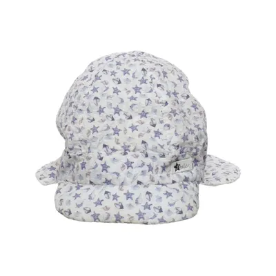 Chapeau de soleil (Blanc, Multicolore) de Sterntaler Coton biologique