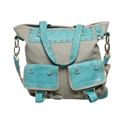 Axelremsväska (Ab und zu getragen ❗ Schultertasche ❗stabil ❗) från George Gina & Lucy Skinn, Bomull