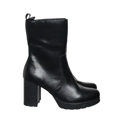 Heeled boots (Black) from Bagatt Polyester