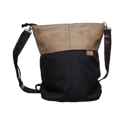 Shoulder-bag (Black, Brown) from Zwei