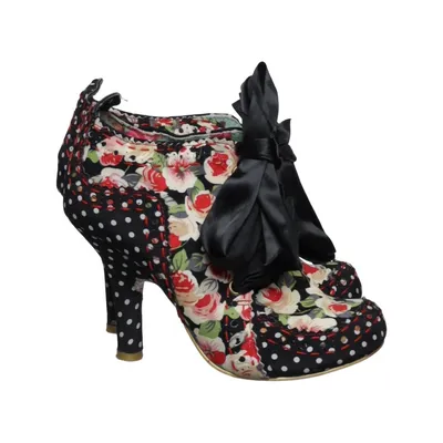 Laarzen met hak (Zwart, Meerkleurig) van Irregular Choice