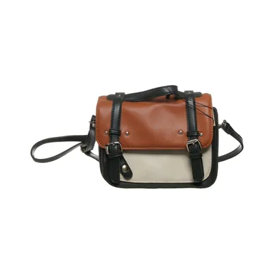 Shoulder-bag (Brown, Beige, Black) from Manoukian Polyurethane