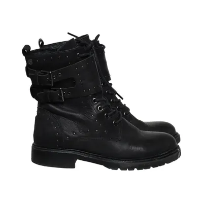 Laced boots (Black) from Carmela