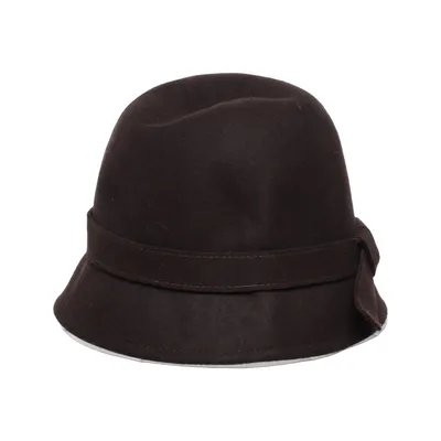 Gloche hat (Brun) fra Adagio Uld