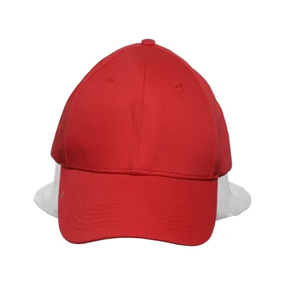 Honkbalpet (Rood) van Jeena Katoen