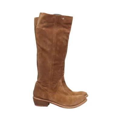 Bottes (Marron) de Bronx Cuir