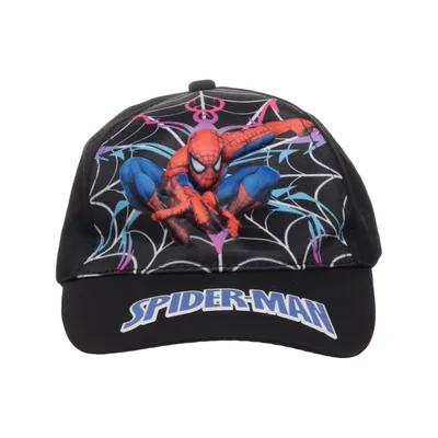 Honkbalpet (Zwart, Meerkleurig) van Spiderman