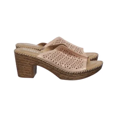 Mules (Beige) from Firence Leather