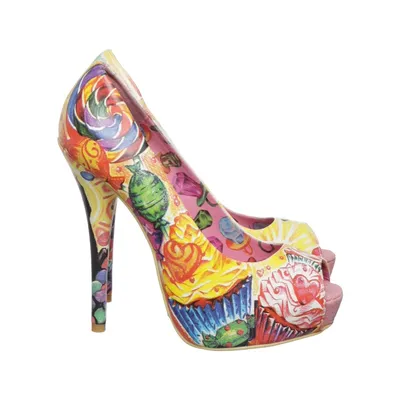 Pumper (Flerfarvet) fra Jeffrey Campbell Polyurethan