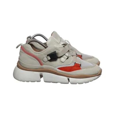 Sneakers (Beige, Orange, White) from Chloé