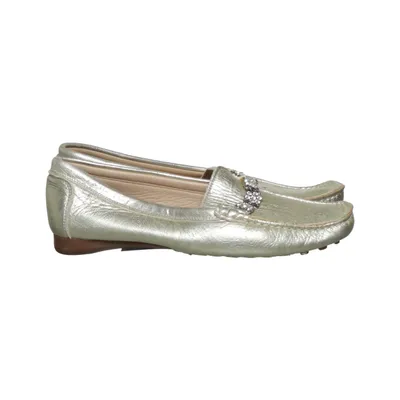 Loafers (Gold) from Ripani Leather