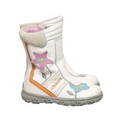 Boots (Beige, Multicolored) from Chicco Leather