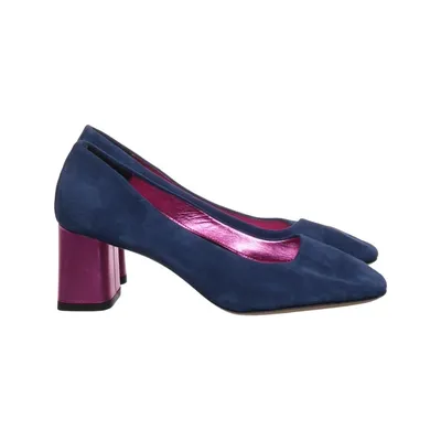 Escarpins (Bleu, Rose) de Repetto Cuir