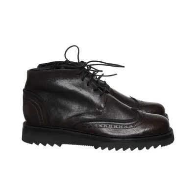 Laced boots (Brown) from Christian Dior Leather