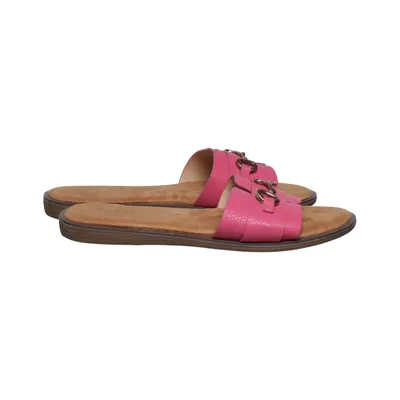 Slip-ins (Pink) from Findlay Leather