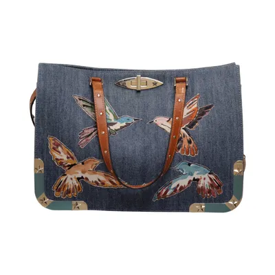 Shoulder-bag (Blue, Brown, Multicolored) from Red Valentino