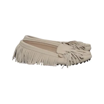 Moccasins (Beige) from Scarosso Leather