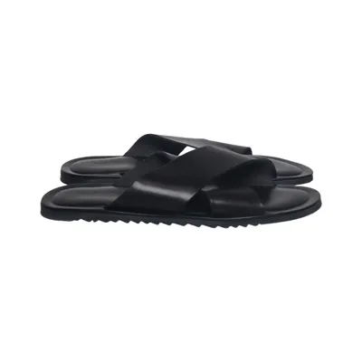 Sandalen (Schwarz) von Andrea Manueli Leder