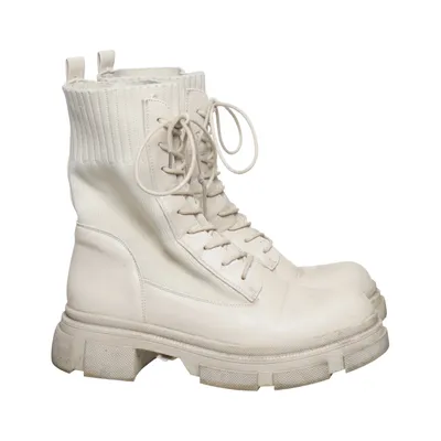 Veterlaarzen (Beige) van Fashion & Bella