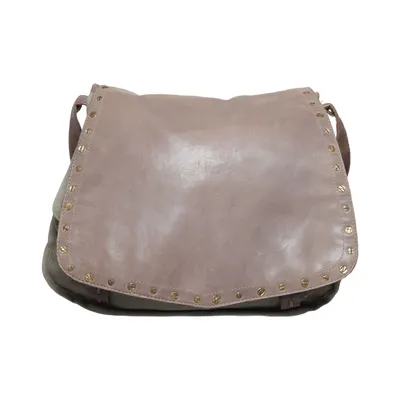 Skuldertaske (Shopper❗ Leder ❗Baumwolle❗ Schultertasche  Mittelalter ❗ Hippie ❗ Alltag Tasche groß❗) fra George Gina & Lucy Bomuld, Læder