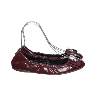 Ballerinasko (Rød) fra Dolce & Gabbana Læder