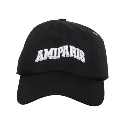 Baseballkeps (Svart) från AMI Bomull, Viskos