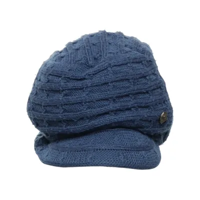 Flat cap (Blue) from Barts Acrylic, Polyester
