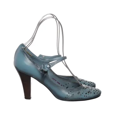 Pumps (Blue) from Jones Bootmaker Leather