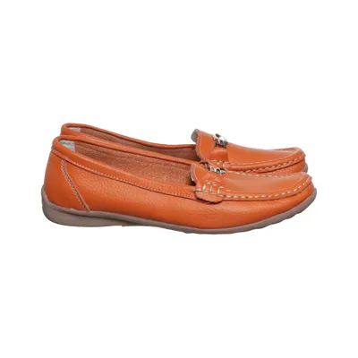 Loafers (Orange) från La Bottine Souriante Skinn