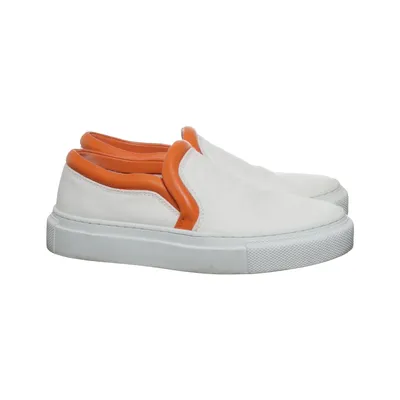 Chaussures d'été en toile (Blanc, Orange) de JW Anderson Cuir