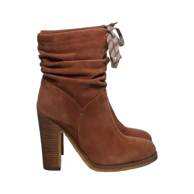 Heeled boots (Brown) from See by Chloé Suede