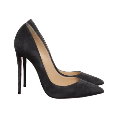 Pumper (Grå) fra Christian Louboutin Læder