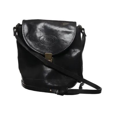 Shoulder-bag (Black) from Burkelys Leather House